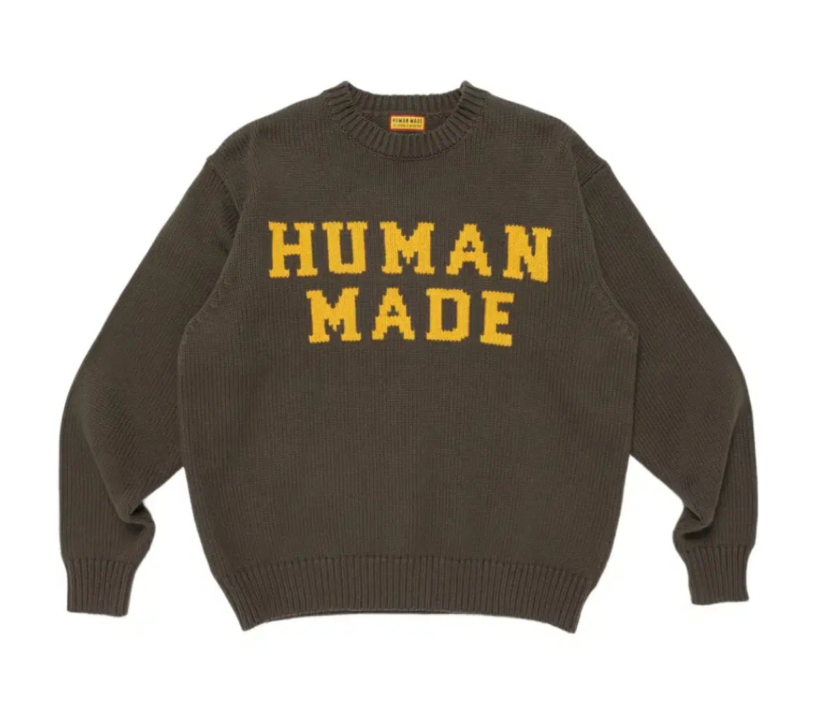 Mサイズ HUMAN MADE ヒューマンメイド 북극곰 クマ セーター オリーブ