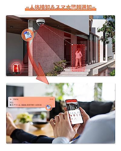 AI人体検知機能