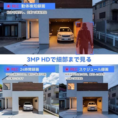 防犯カメラセット