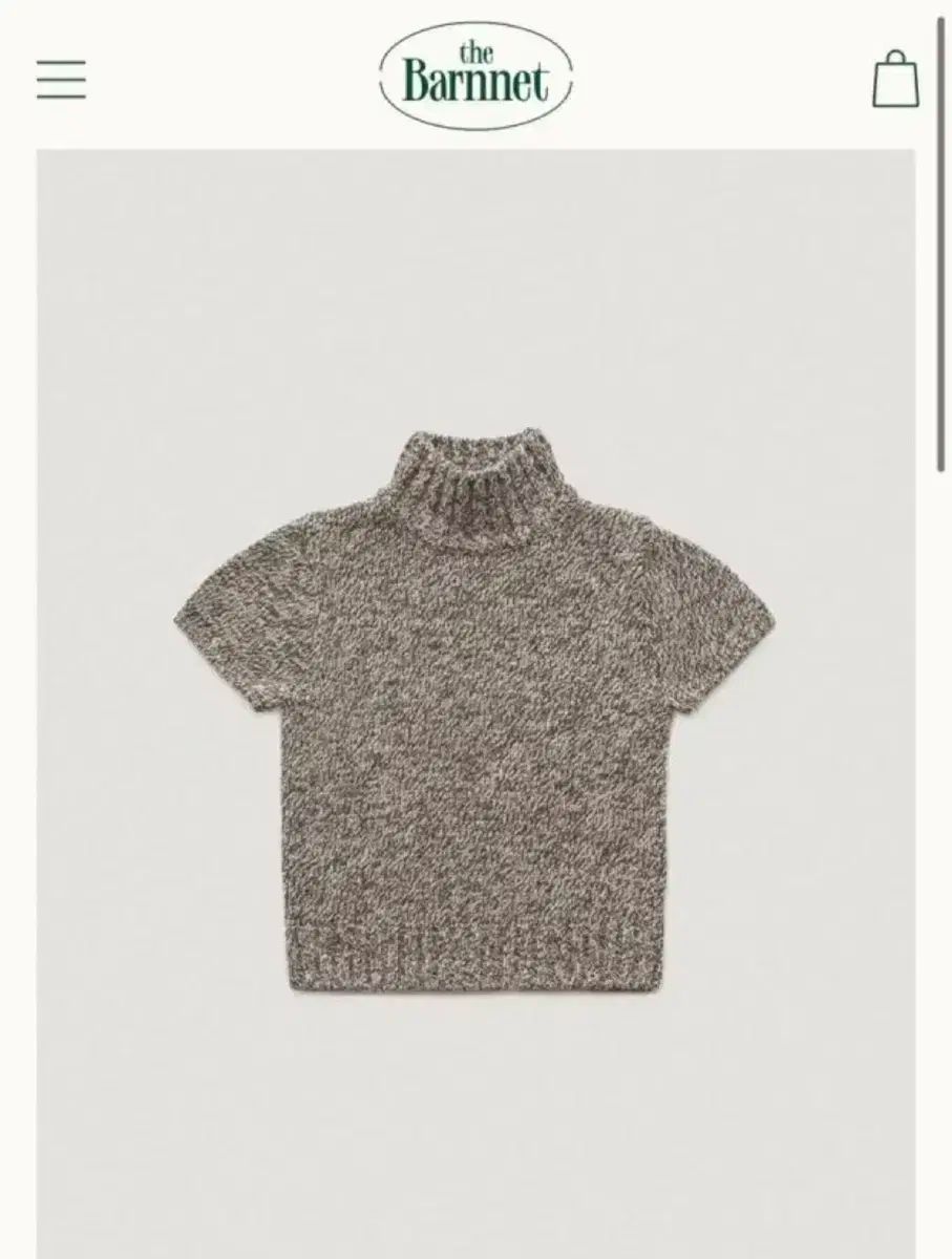 ザ バーネット Half Turtleneck Knit sweater ニット