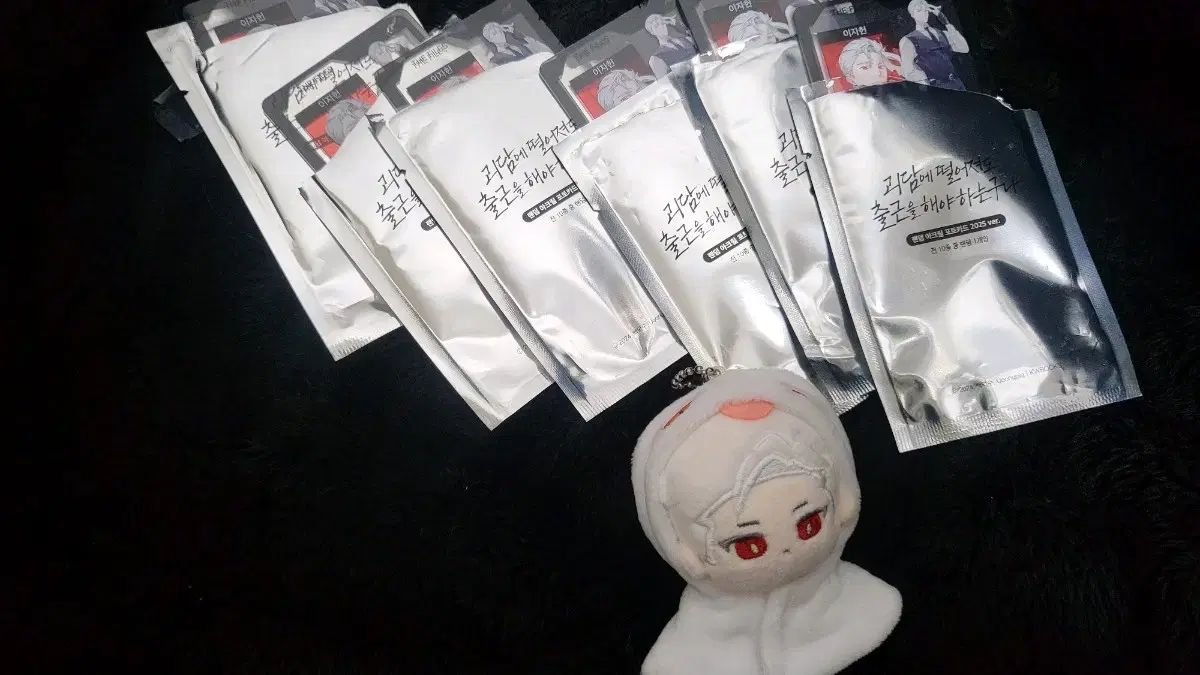 怪談出勤 イ ジャホン ぬいぐるみ アクリルカード アクカ