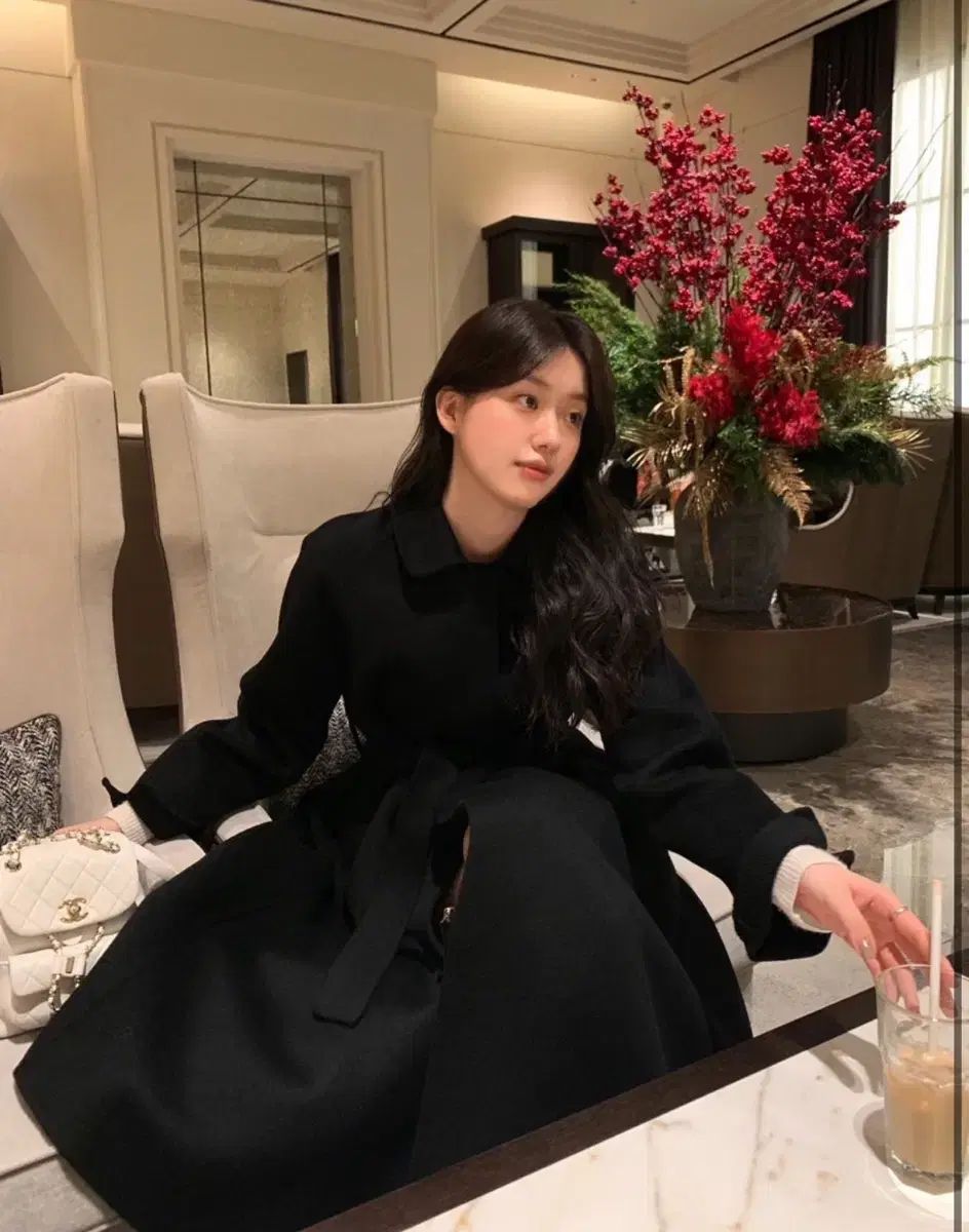 ルプレイン ブラック ハンドメイドコート