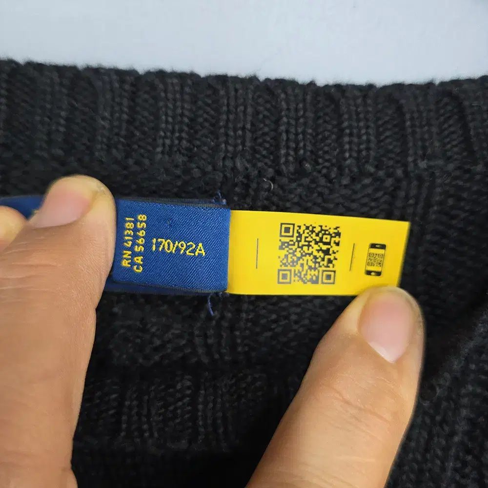 Lauren ケーブルニット