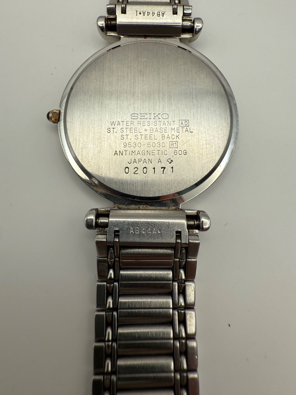 価格比較でお得にお買物。 SEIKO Dolce ドルチェ 9530-6030 シルバー×ゴールド 電池交換11月 充実感