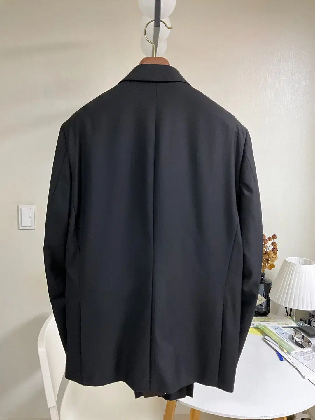 ポーカーフェイス カノニコ 3ボタン ウール セットアップ Mr Bud 46 47