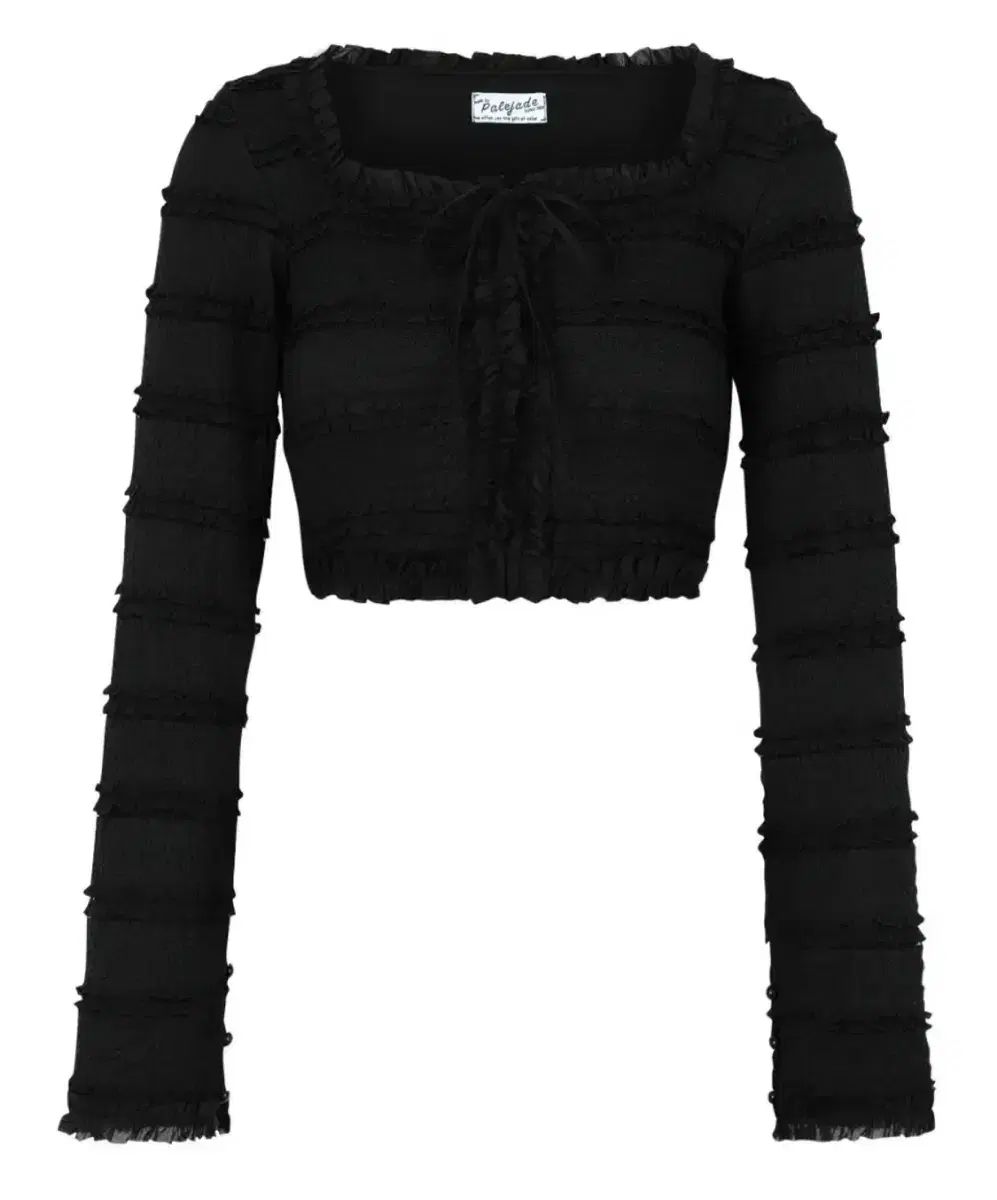 ペイルジェイド フリル レース ボレロ カーディガン