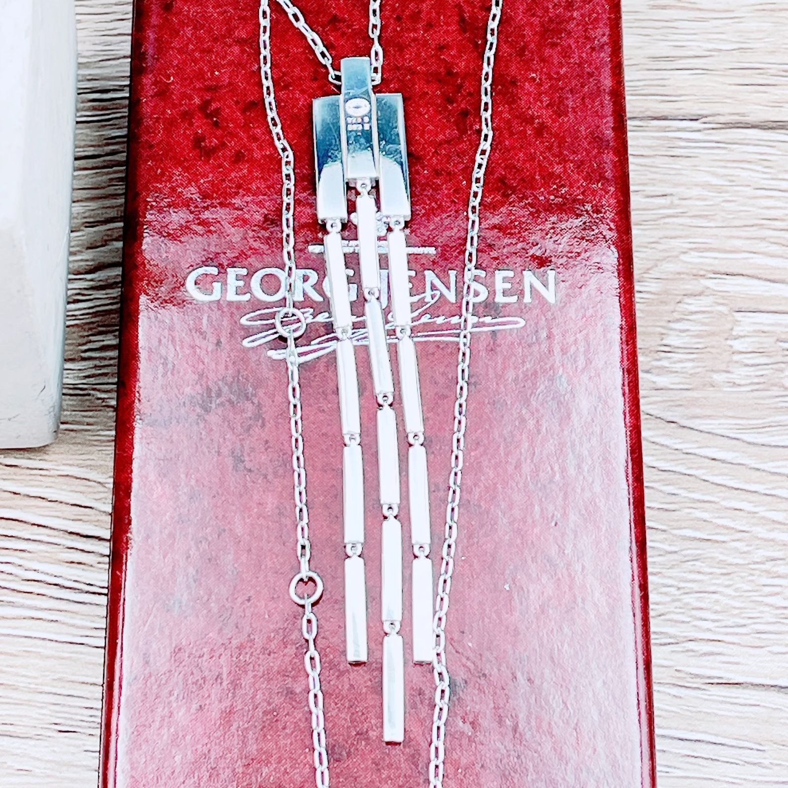 ジョージジェンセン 仕上済 GEORG JENSEN ARIA ネックレス ペンダント Ag925 シルバー ブランド