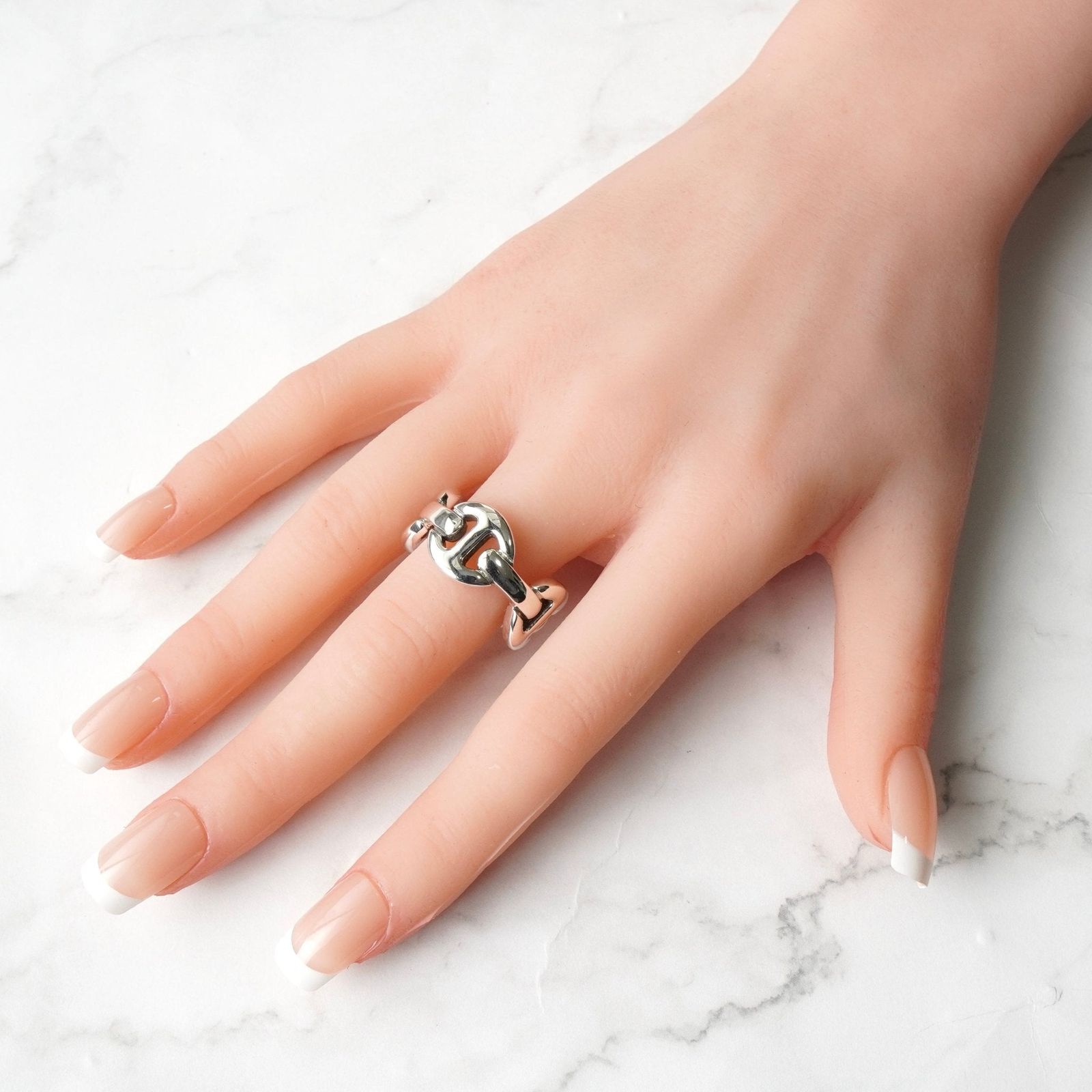 ホーセンブース QUAD LINK シルバー925 指輪 リング サイズ9 / 19号