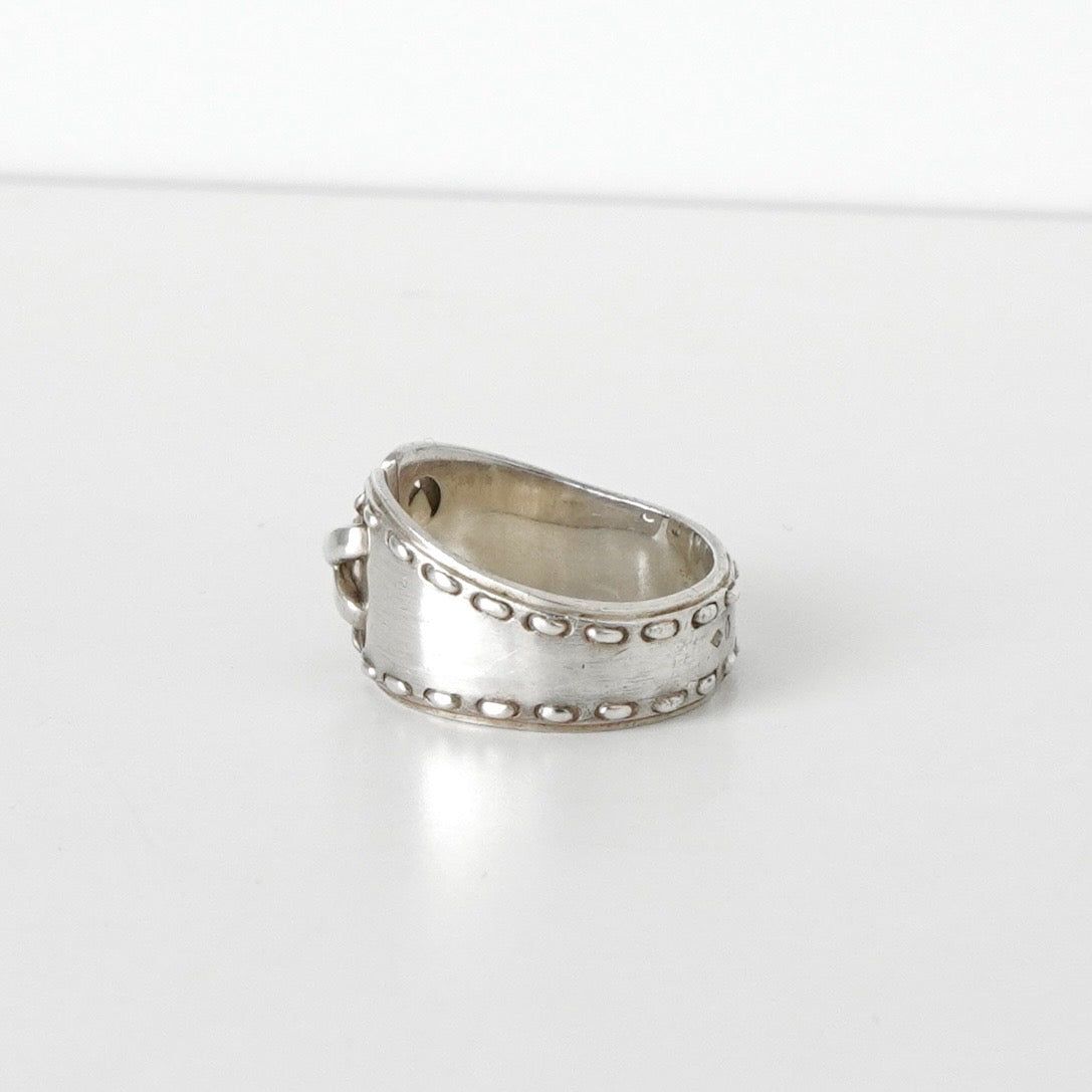 エルメス ヴィンテージ メキシコ コルセット シルバー925 指輪 リング