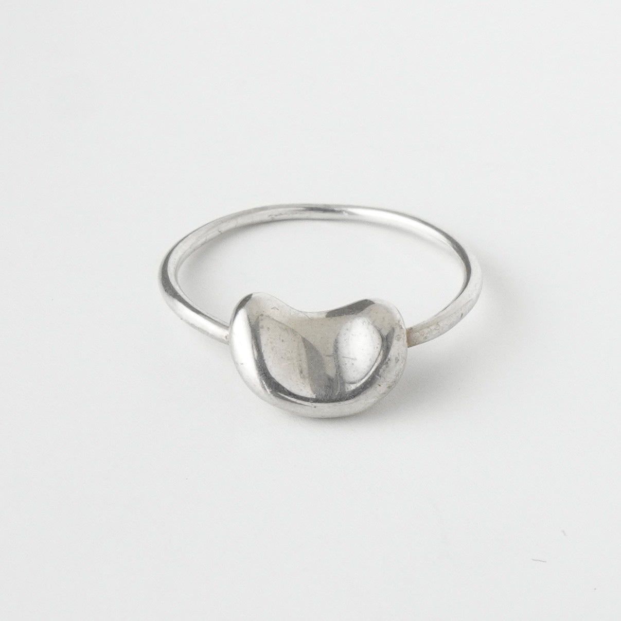 美品 Tiffany ビーンズ ビーン リング 12号 シルバー ビンテージ ティファニー ビーン ビーンズ シルバー925 指輪 リング 12号 - メルカリ