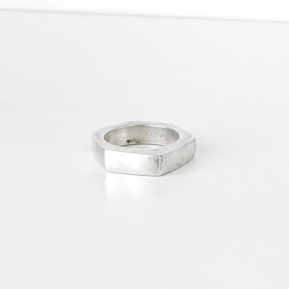 グッチ トリプルヘキサゴン シルバー925 指輪 リング 9.5号 - メルカリ