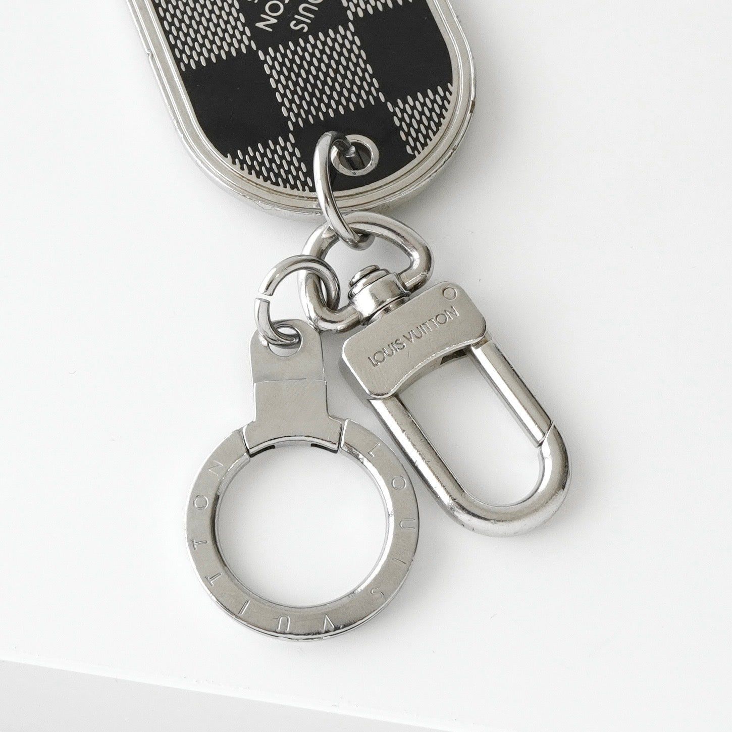 LOUIS VUITTON KEYRING　ヴィトンキーホルダー M65770 楽天市場】ルイ ヴィトン ダミエ ポルト クレ ポルト アドレス