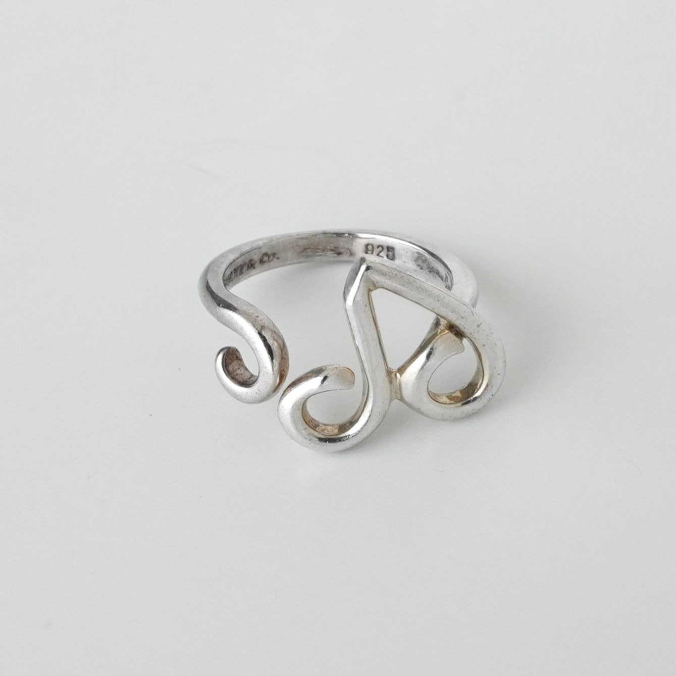 美品 ティファニー リング 牡羊座 星座 9号 シルバー 指輪