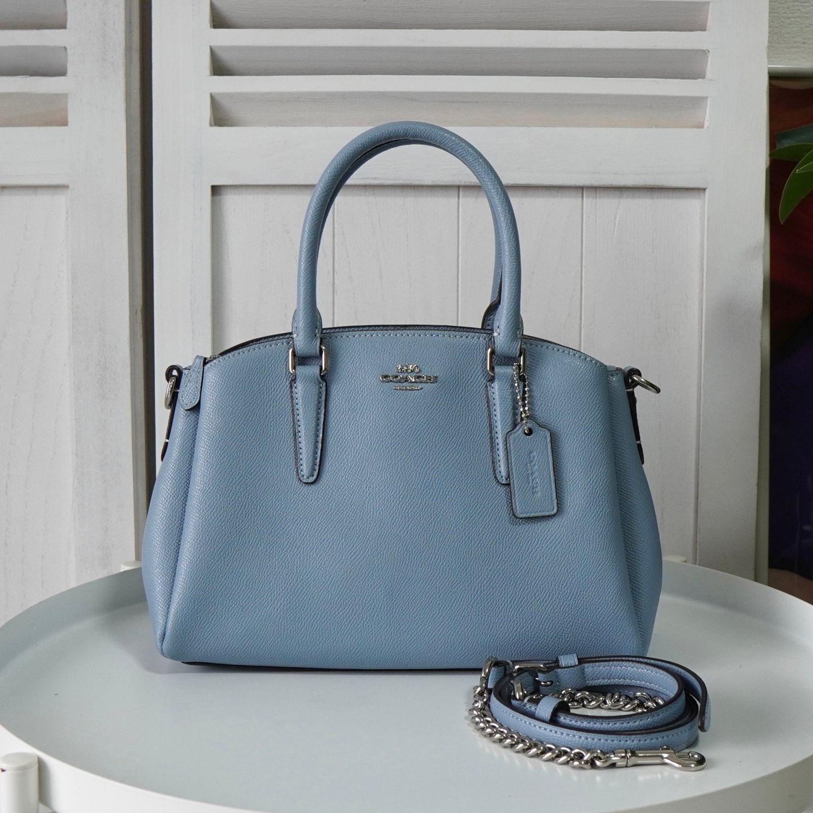 コーチ COACH レザー 2Way ショルダー ハンドバッグ トートバッグ 45