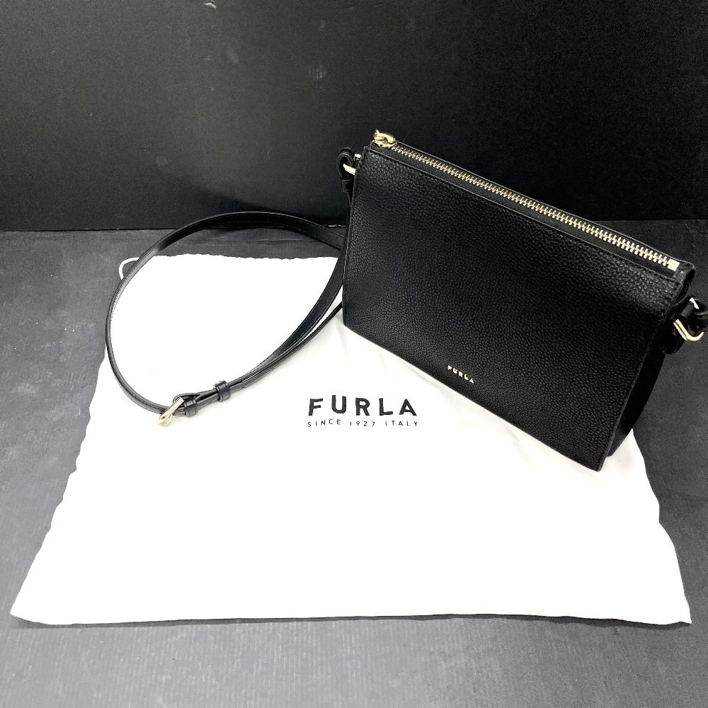 06w15748 FURLA フルラ バビロン クロスボディバッグ ブラック ショルダーバッグ 品