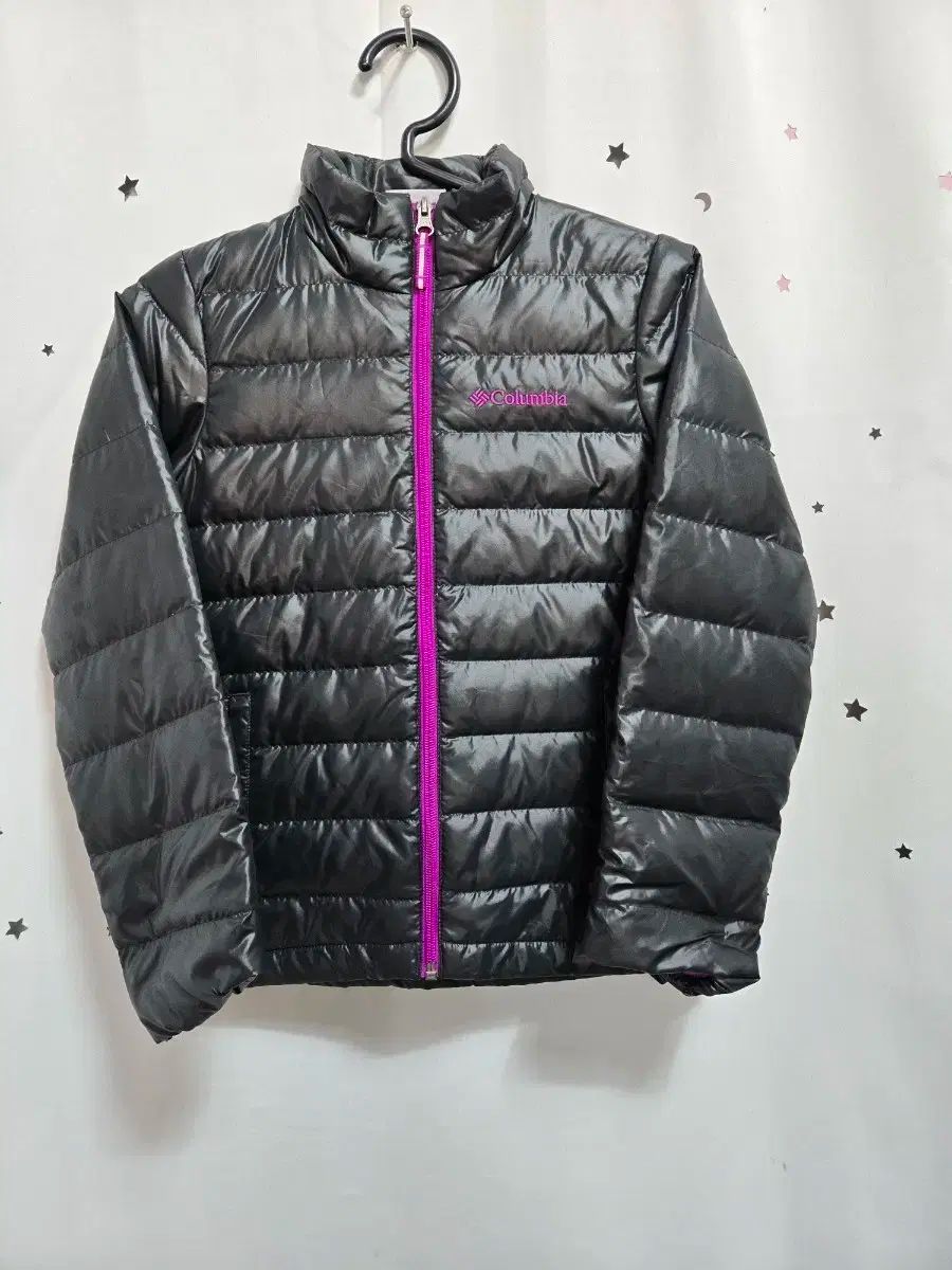 コロンビア ブラック ダウン アウター キッズ S