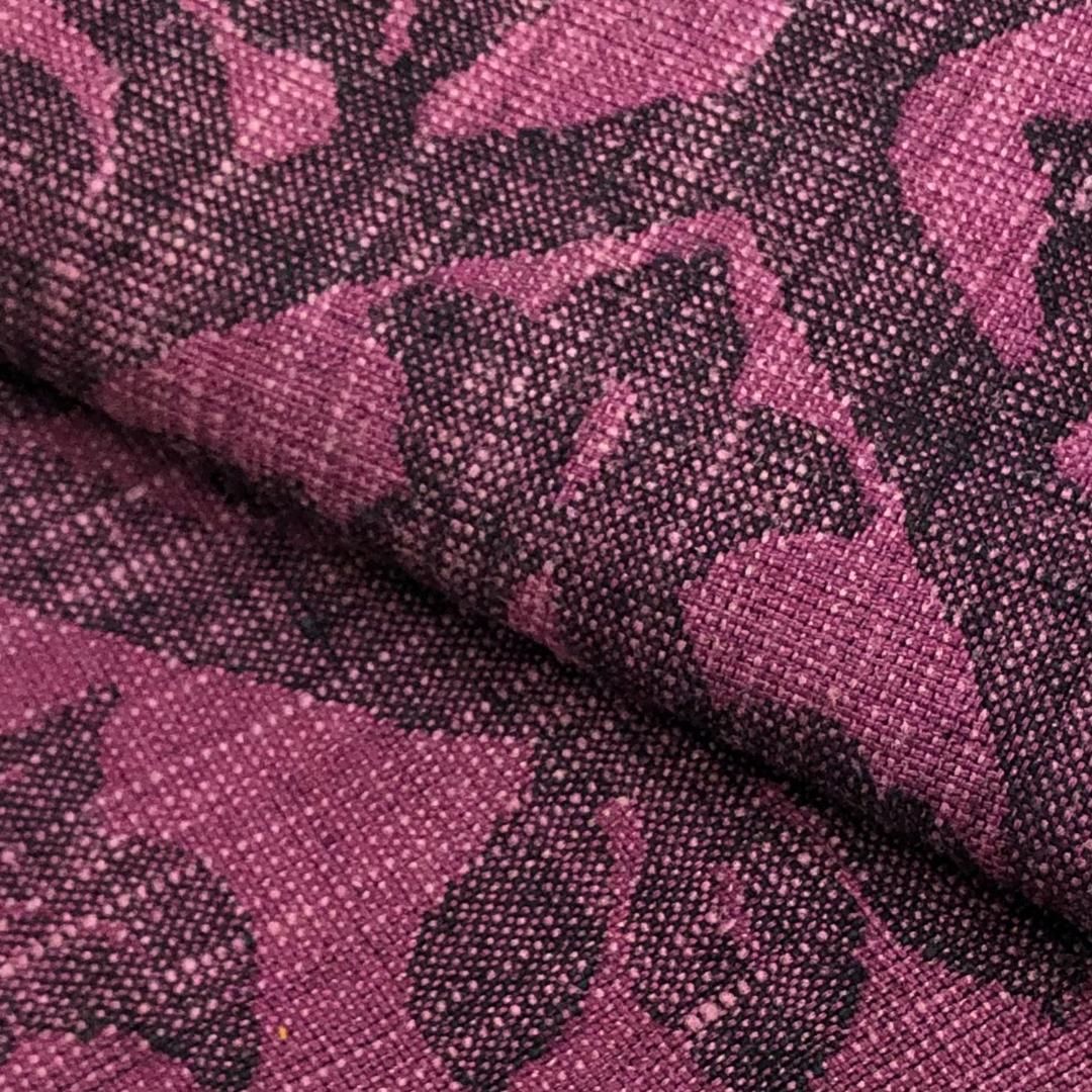 名古屋帯 紬 抽象花模様 織葡萄色 O-5715 - メルカリ