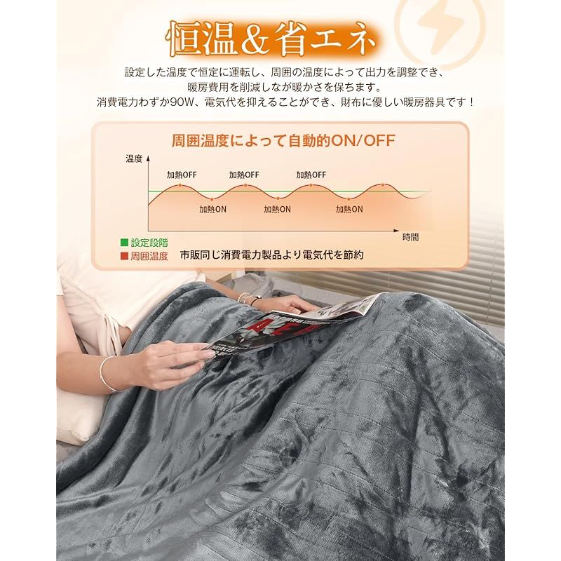 電気毛布 掛け敷き兼用 188×130cm 丸洗い可能 フランネル 毛布 2個 楽天市場】「6,980円 期間限定」電気毛布 掛け敷き188×130cm / 160