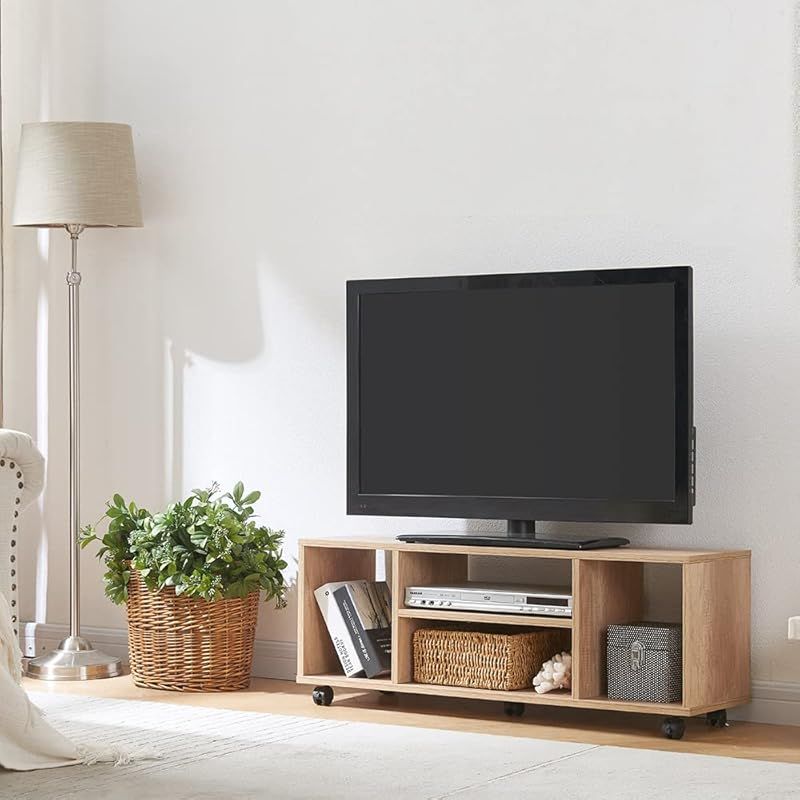 Vanlent テレビ台 キャスター付き テレビボード ローボード 幅1000mm