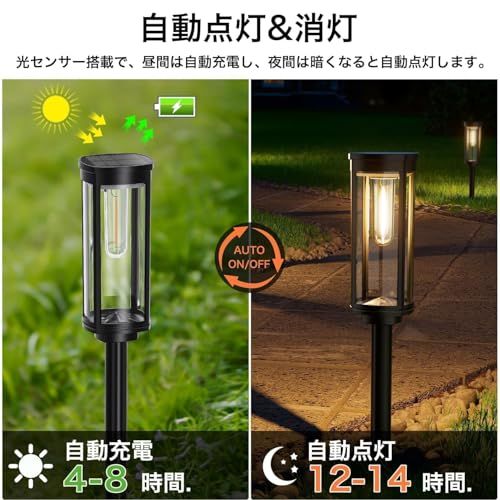 ソーラーライト 屋外 防水 4個セット IP65 おしゃれ 明るい 光センサー自動点灯 消灯 埋め込み 3つの高さ ガーデンライト パスライト 庭 花壇 芝生 玄関 歩道 車道 テラス 景観に適用 0005a4e3 WWW_OPDRERGINERDOGAN_COM