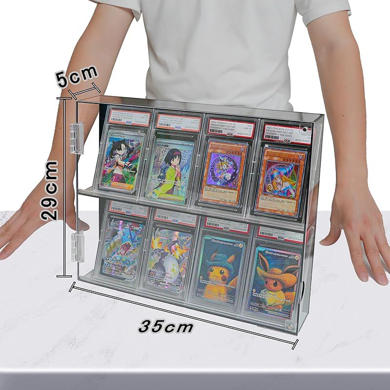 psa 収納ケースアクリルディスプレイケース壁掛けマグネット扉UVカット機能付き Amazon.co.jp: GUNSEED psa 収納ケース アクリル カードディスプレイ