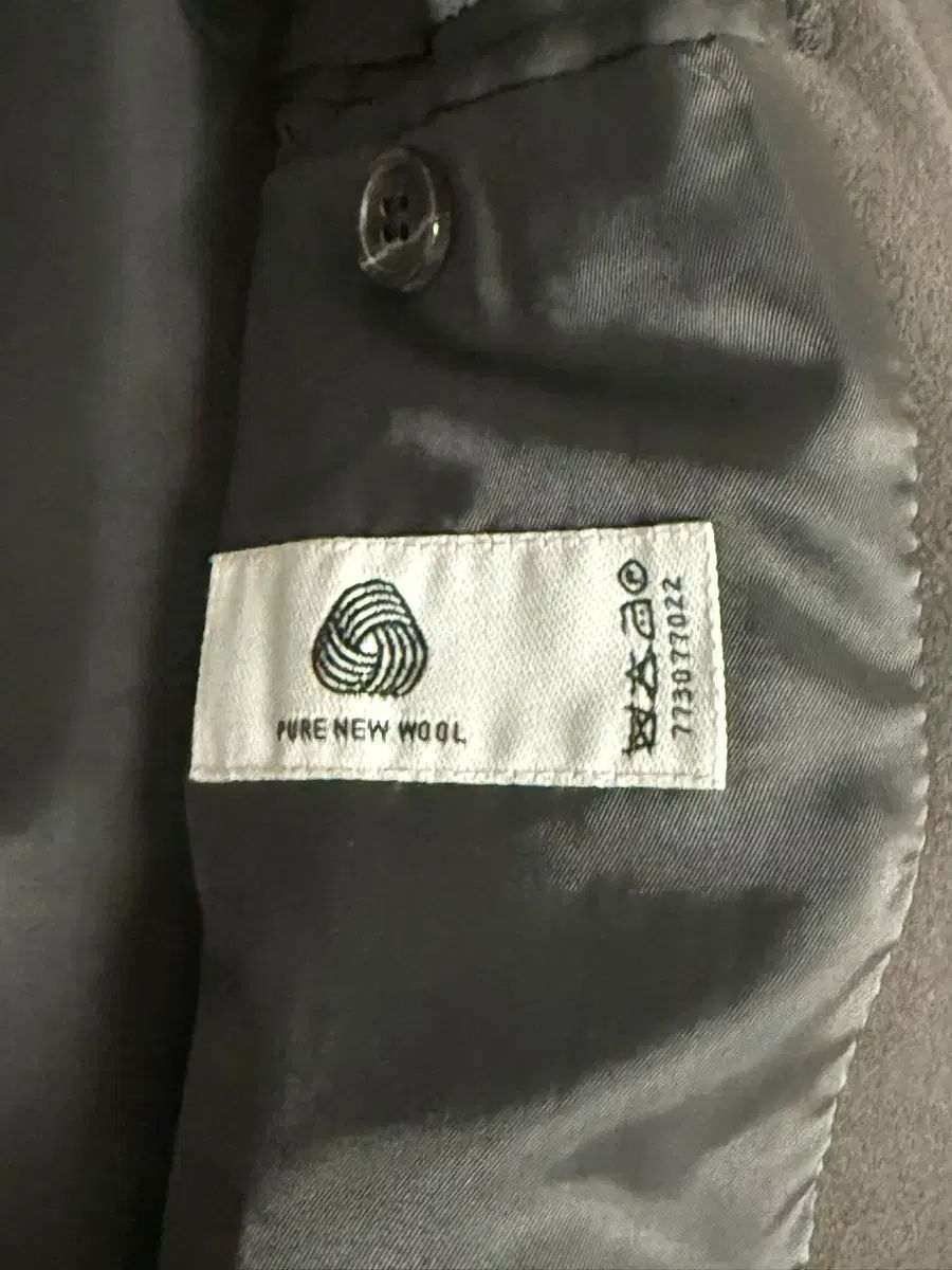 ベルリエ バルマカーン コート カーキ グレー