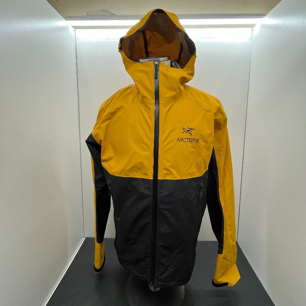 06w16196 ARC TERYX ZETA SL JACKET アークテリクス ゼータ Mサイズ GORE TEX イエロー ブラック アウター 品