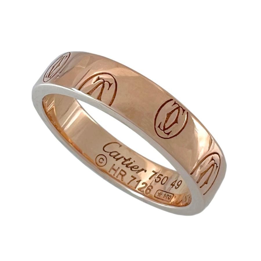 CARTIER カルティエ リング ハッピーバースデー K18 PG 750 ピンクゴールド 49 9号 指輪