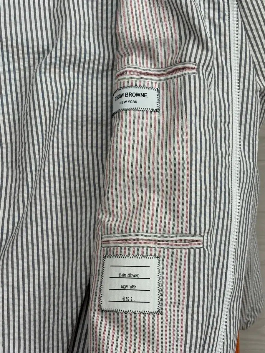 トム ブラウン ストライプ フード ウィンドブレーカー 2サイズ M