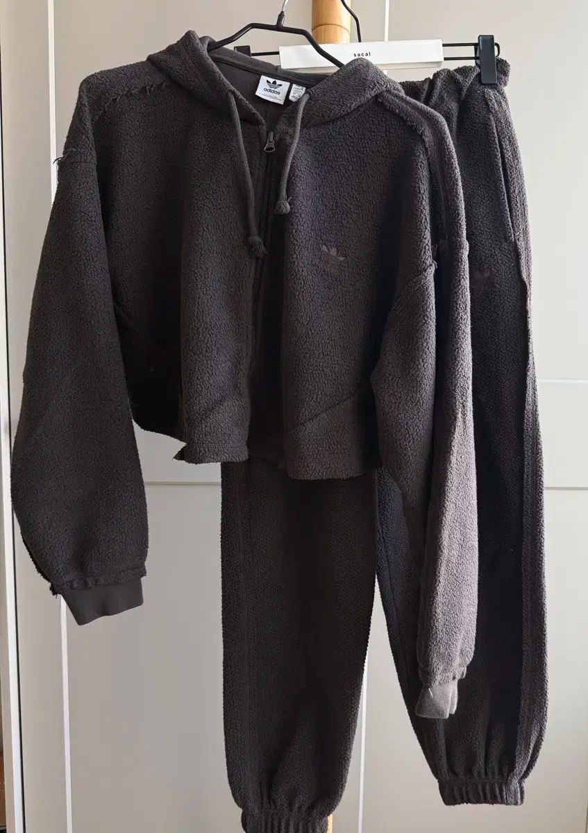 アディダス ブラウン トレーニングウェア セットアップ 55-66