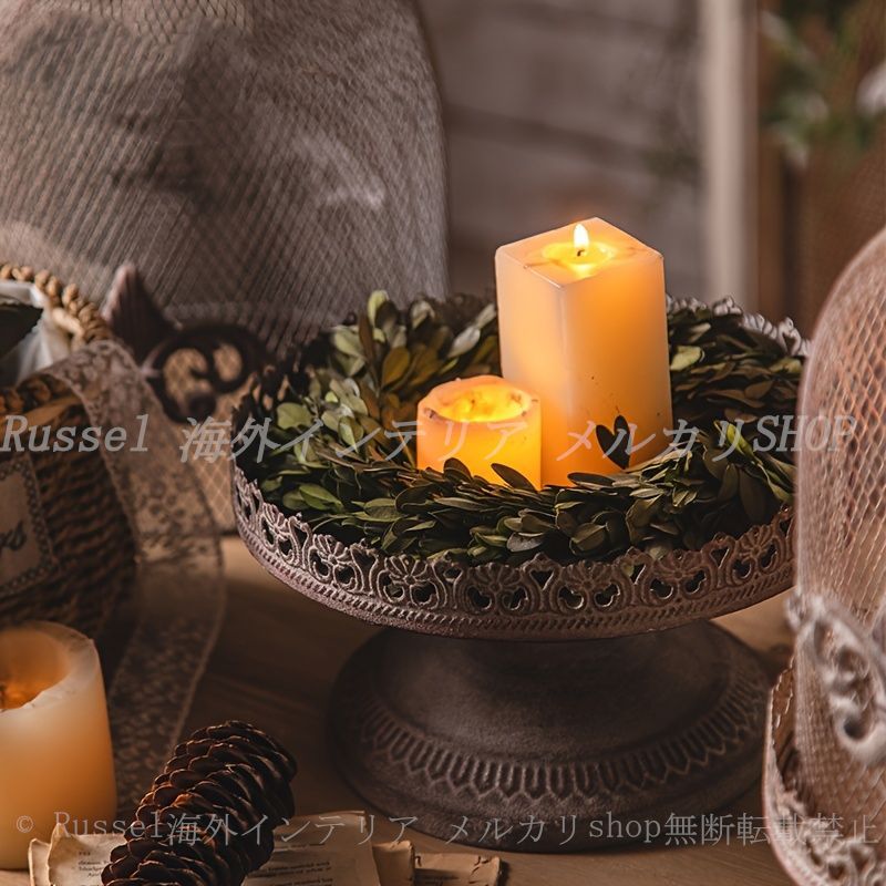  キャンドル ホルダー ケージ風 ヴィンテージ調 おしゃれ かわいい インテリア 燭台 ロウソク 立て 蠟燭 スタンド アンティーク風 パーティー デコレーション 結婚式 キャンドル キャンドルホルダー インテリア 生活道具