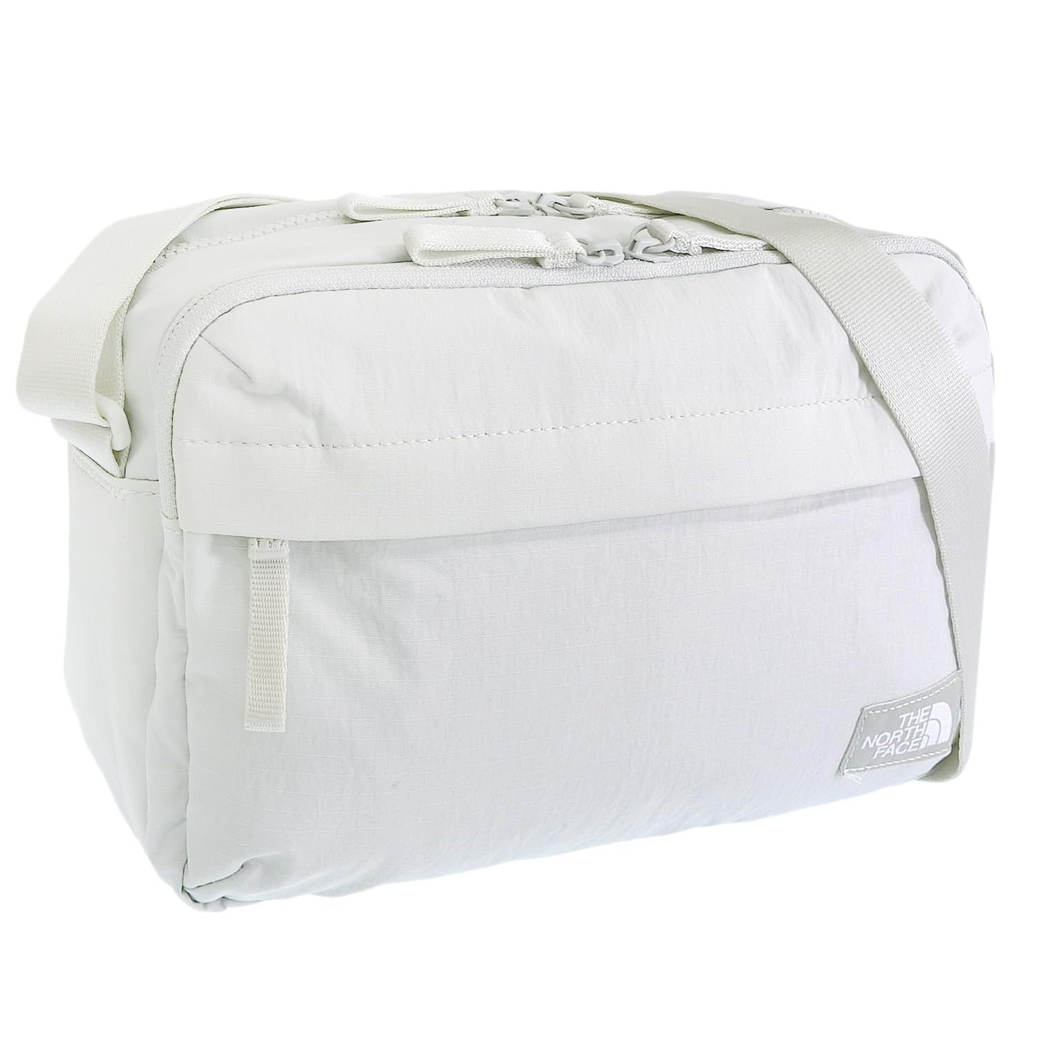 ザノースフェイス バッグ メンズ レディース ショルダーバッグ ナイロン ホワイトサンド トラベルクロスバッグ TRAVEL CROSS BAG M NN2PQ14B WHS 並行輸入品
