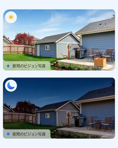 800万画素 24時間録画 VORGUT 防犯カメラ 屋外 モニター付き 無線 4K 防犯カメラ 屋外 ワイヤレス 2.4G＆5Ghz WiFi対応 監視カメラ 屋外 2台セット 遠隔操作対応 防水等級IP66 AI動体検知 最大1 c14146a5