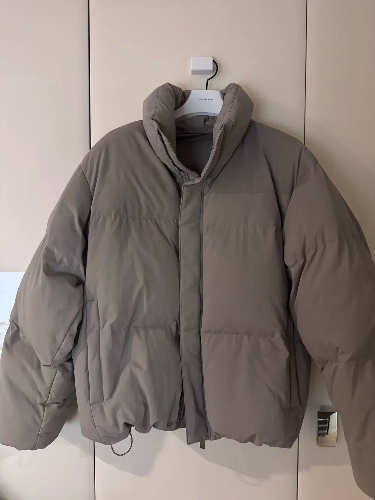 UNIQLO U ルメール パデッド ボリューム ジャケット 軽量 ダウン ナチュラル ラージ L