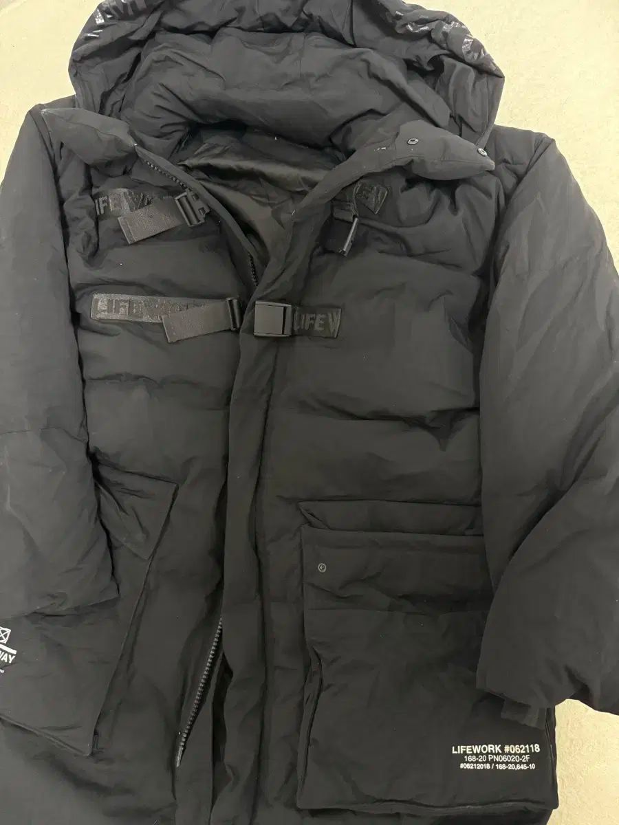 ロングダウンジャケット L