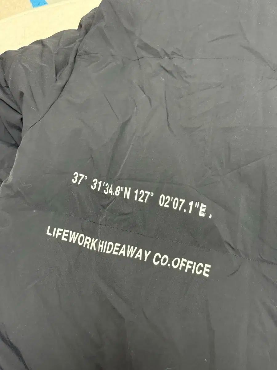 ブラック ロングダウンジャケット