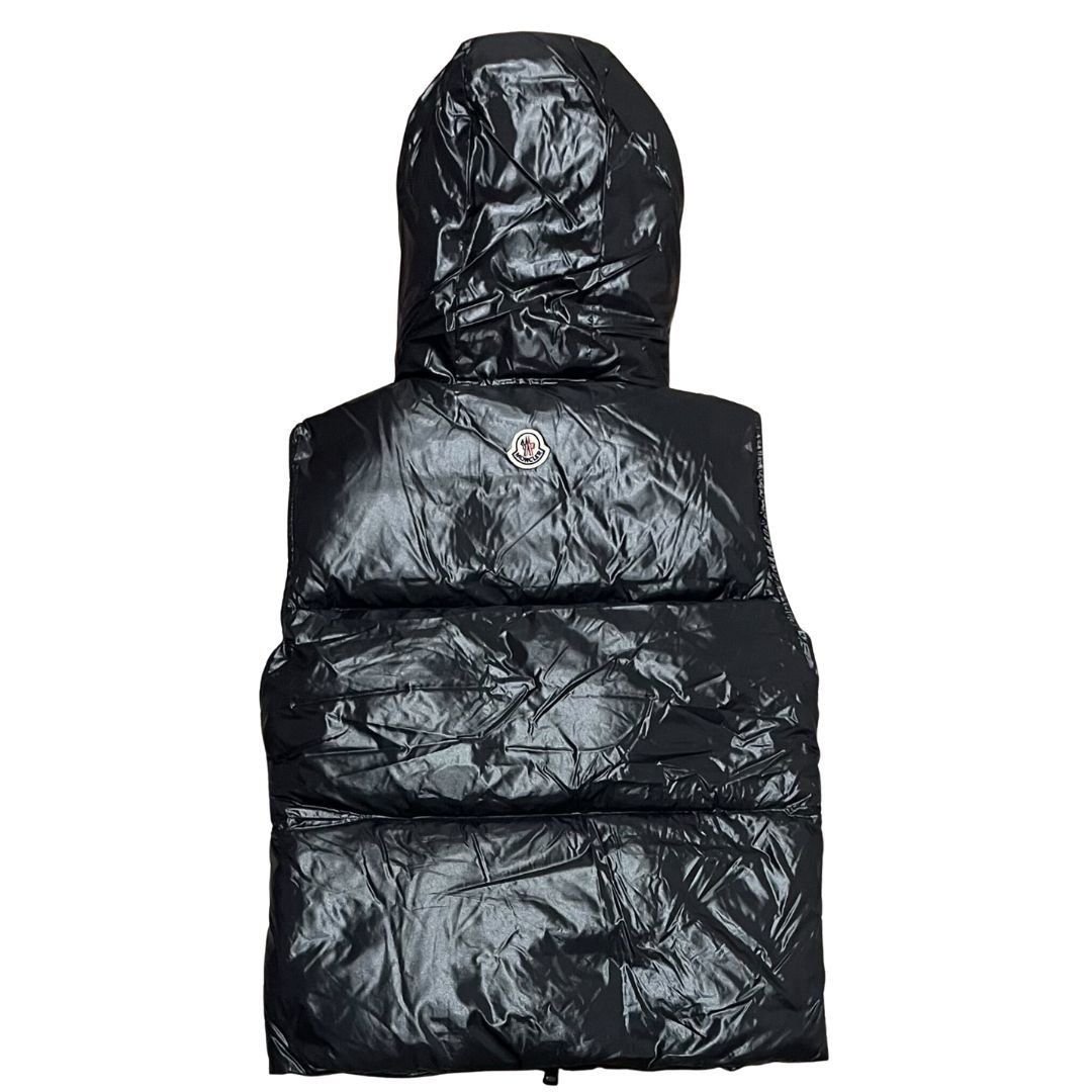 MONCLER ブラック アウター MONCLER モンクレール ブルゾン ナイロン ジャケット ウィンド