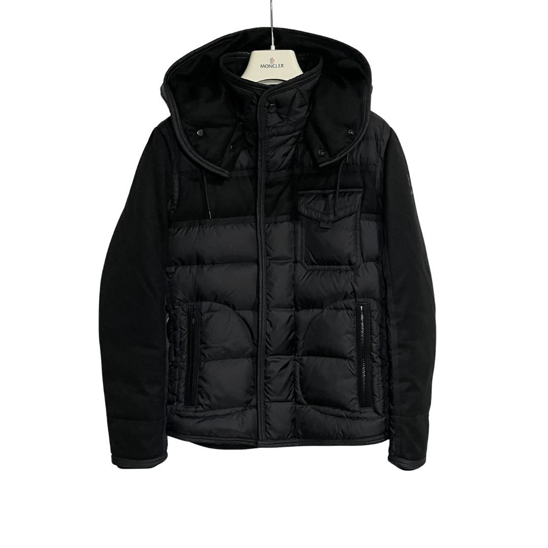 モンクレール　ダウンジャケット　レディース　サイズ0 RYAN ブラック　黒 MONCLER/S(0) /ブラック /ダウンジャケット / RYAN /型番