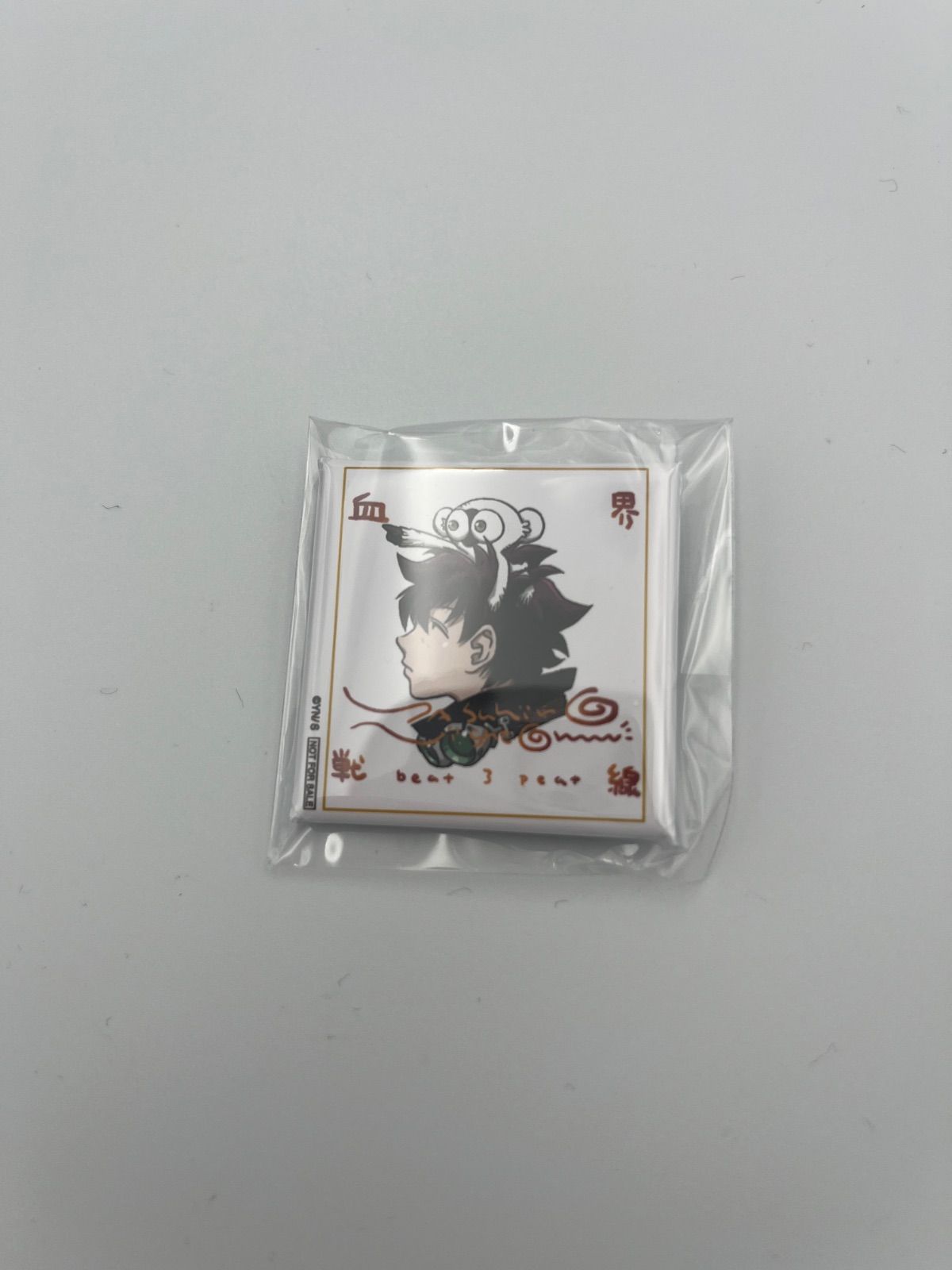 ジャンプSQ 100名 サイン色紙角缶バッジ 血界戦線