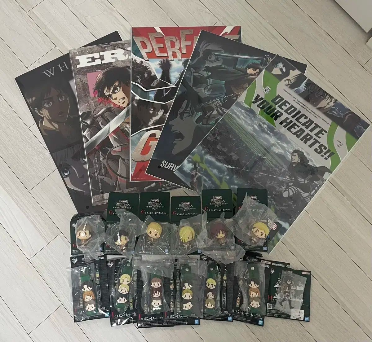 18個 まとめ 進撃の巨人 獣の巨人 一番くじ 下位賞 セット