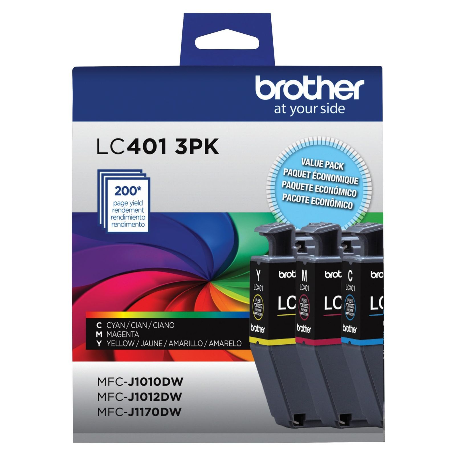 Brother 純正 LC4013PKS 標準印刷 インクカートリッジ 3個パック