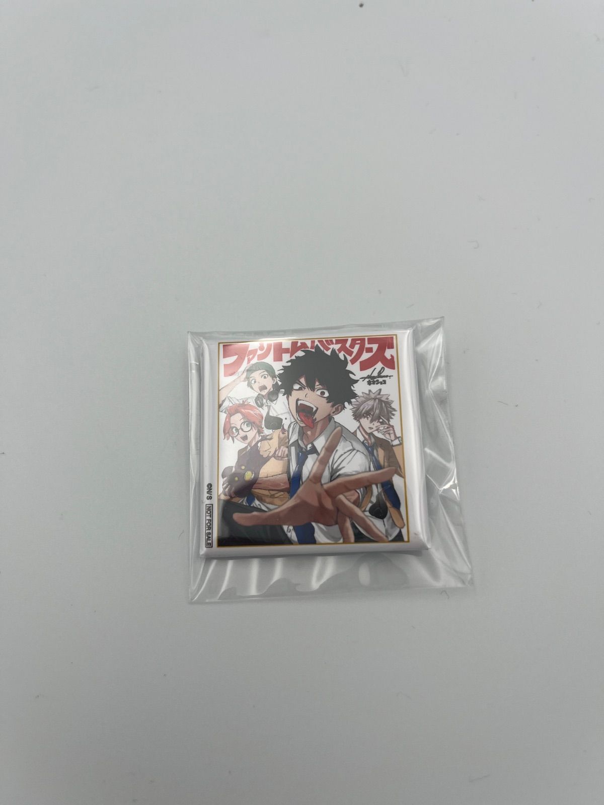 ジャンプSQ 100名 サイン色紙角缶バッジ ファントムバスターズ