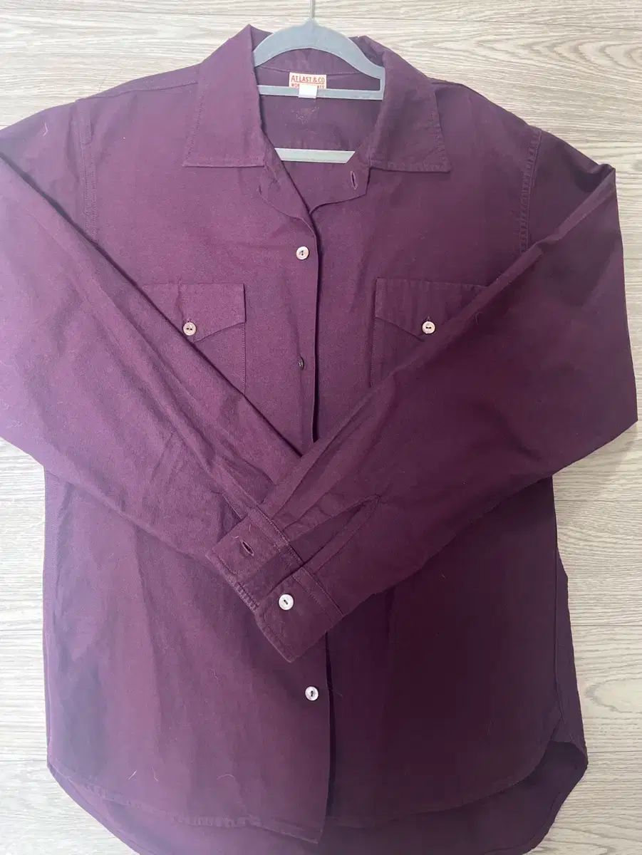 ATLAST-CO パープル ウォーク シャツ 15 1