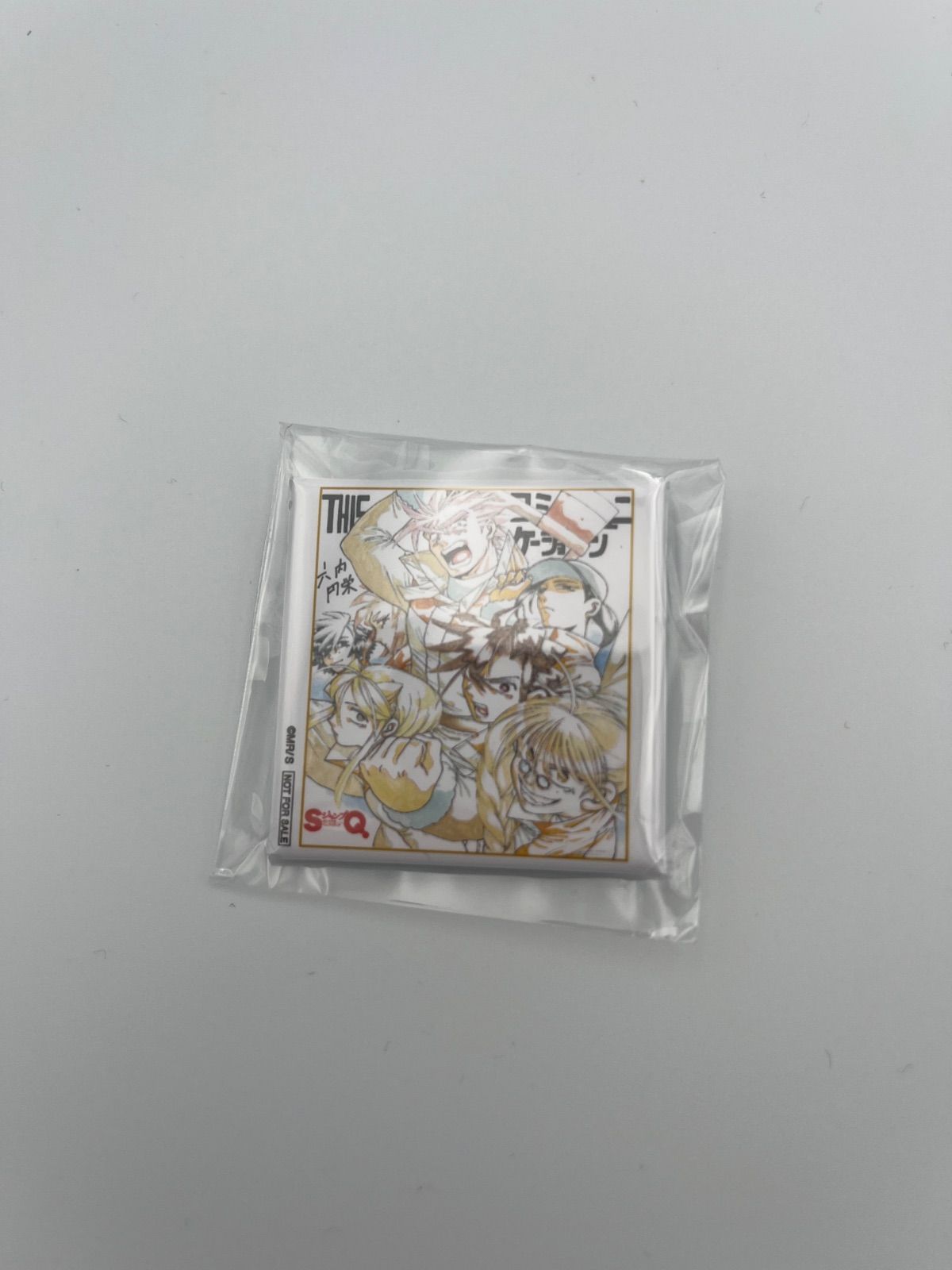 ジャンプSQ 100名 サイン色紙角缶バッジ Thisコミュニケーション