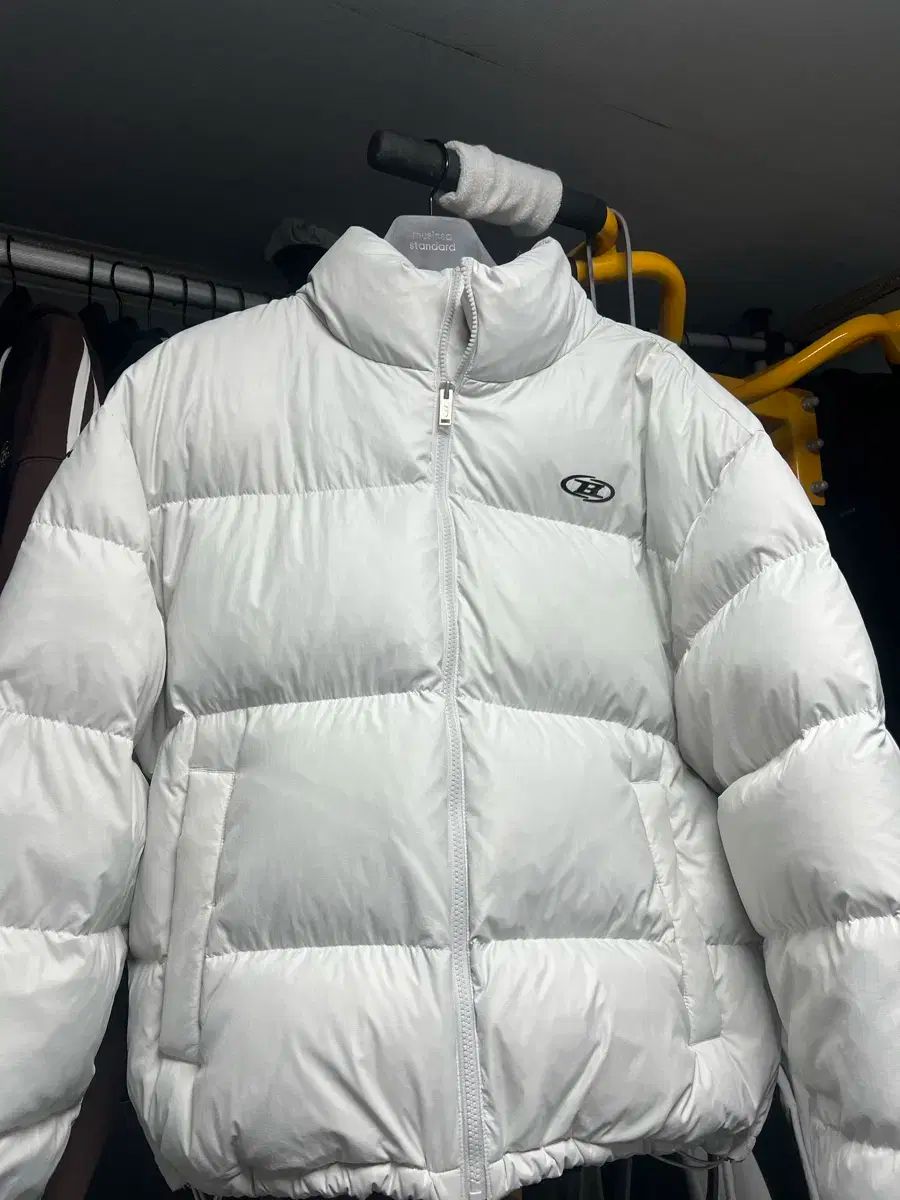 BORN TO WIN ダウン グレー サイズ 1