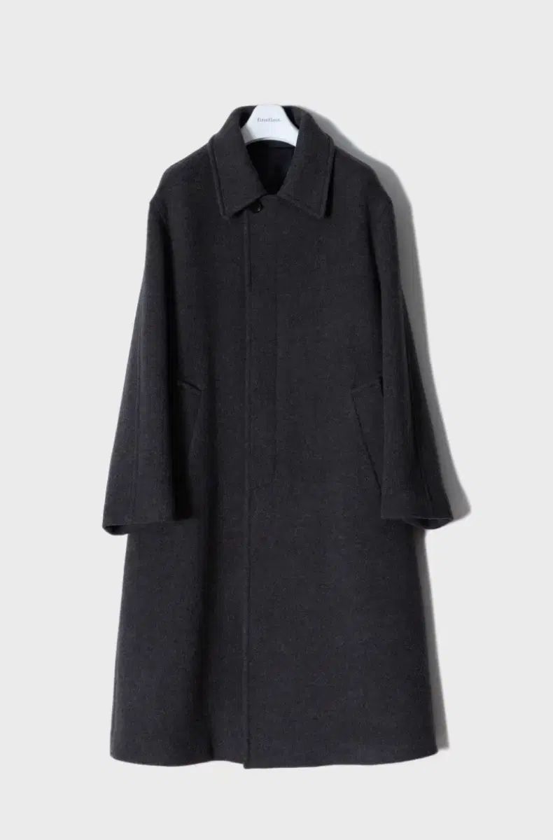 48 ファーストフロア 수티앵コート メランジ チャコール