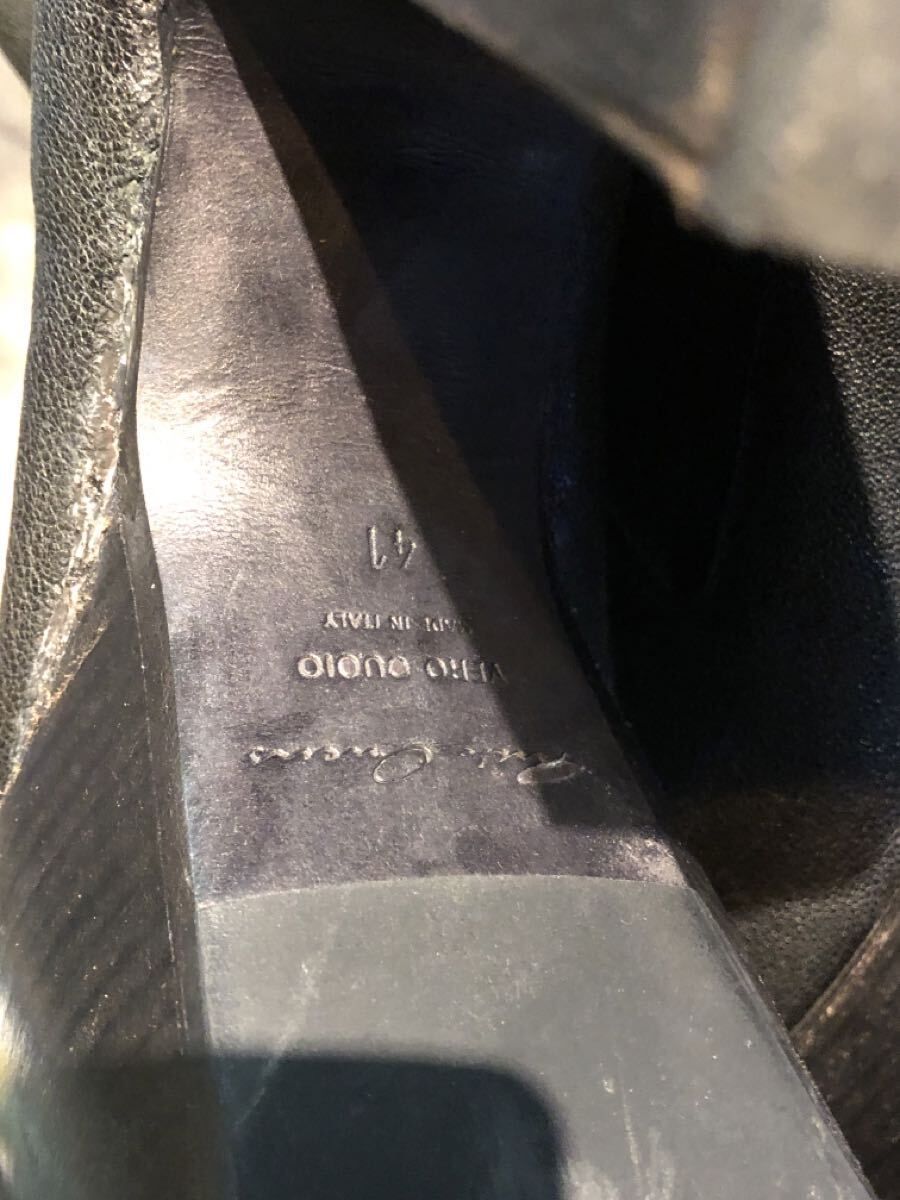 レザー キスブーツ