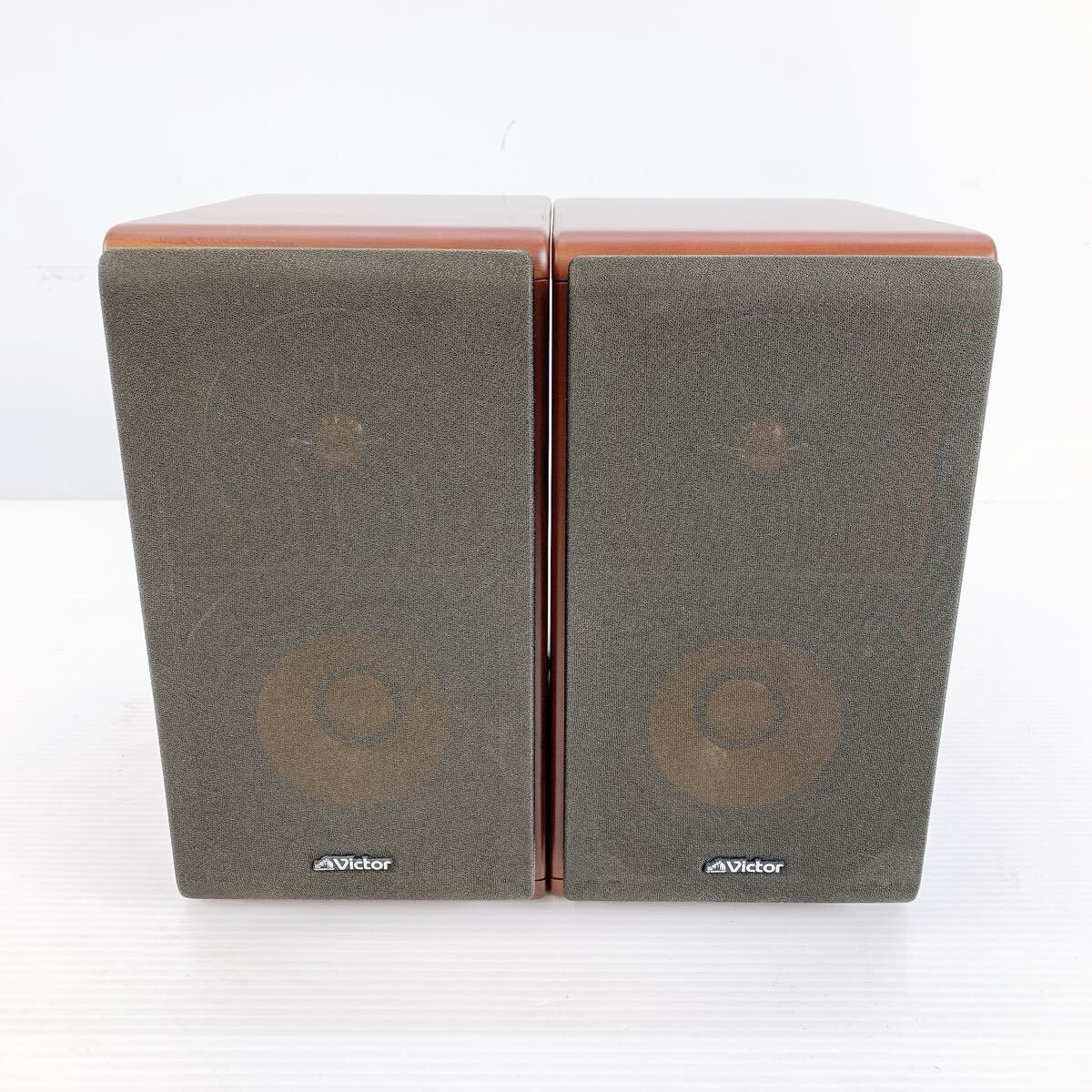 H-007 Victor ビクター スピーカーシステム SP-EXA10 スピーカー システム ペア ウッドコーン アンプ コンパクト コンポーネント