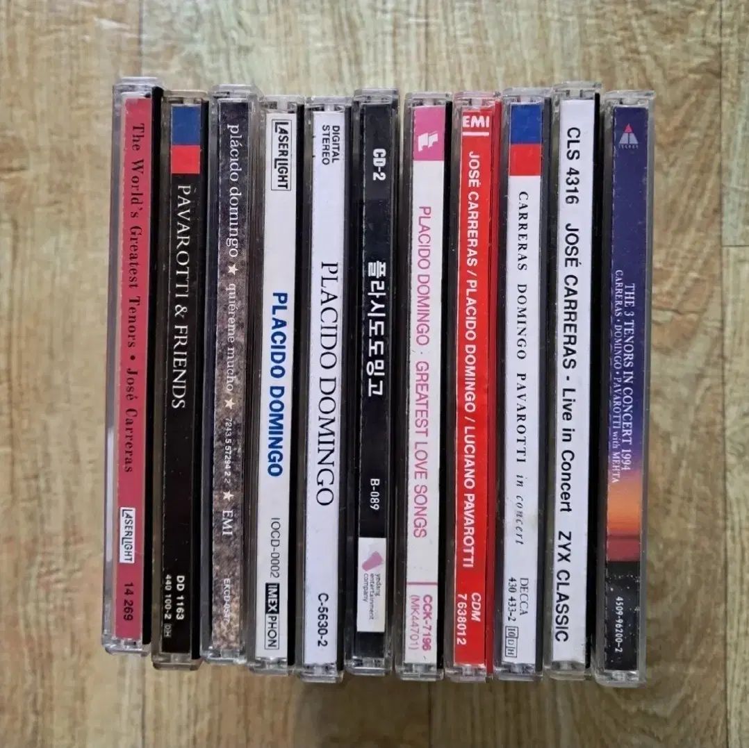 プラシド ドミンゴ／パヴァロッティ／カレーラス CD まとめ売り