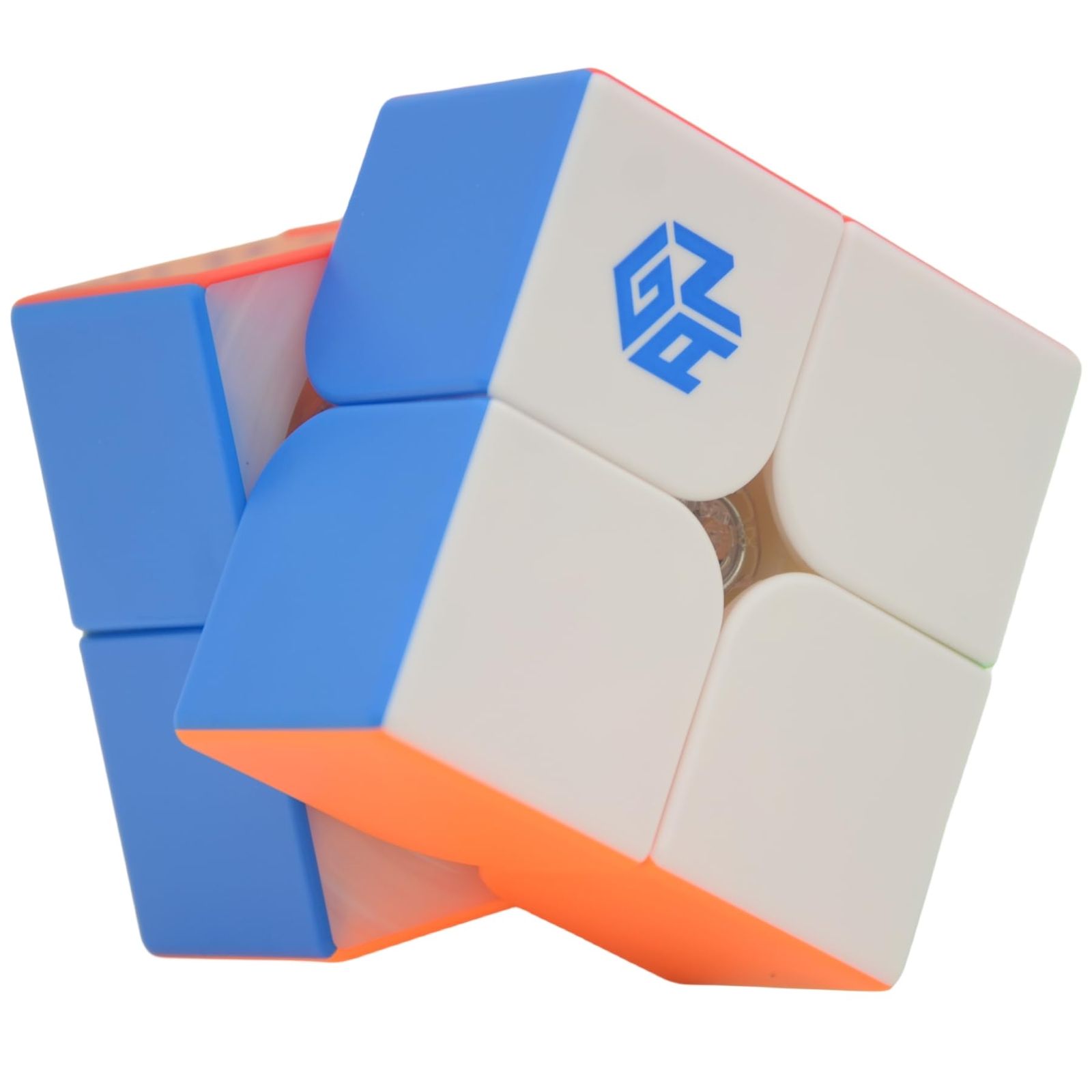 Bucubke GAN 251 M Air 2x2 ステッカーレス弱磁気スピードマジックキューブ GAN251 Air 2x2x2 競技用 パズルキューブ磁石内蔵マグネット [GAN 251 M Air]